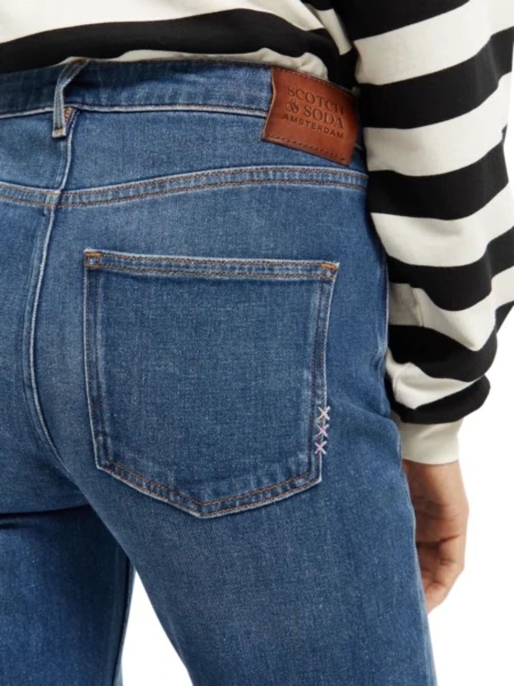 Scotch & Soda Spicy Sunday High Five High Rise Boyfriend Jeans Size 30